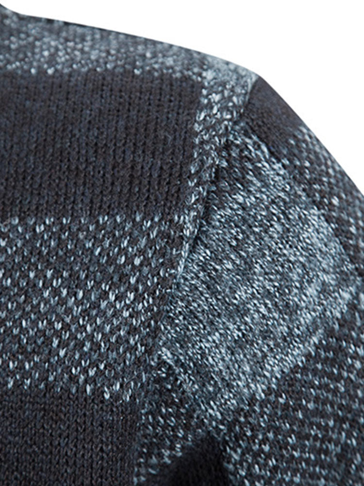 George -  Checkered Zip-Up Hoodie