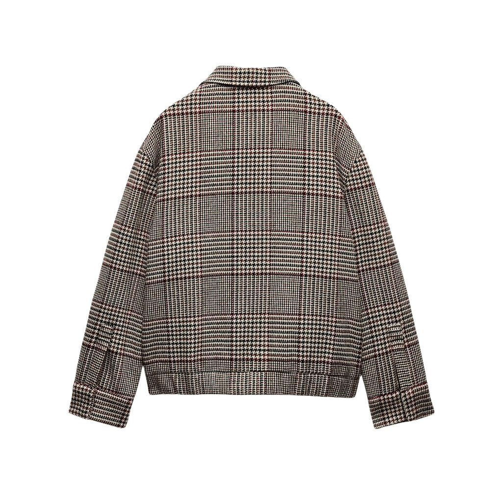 Lattice - Checkered Pilot Coat