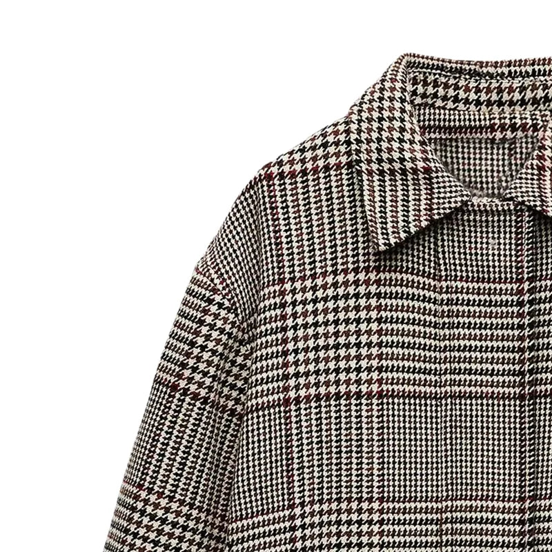 Lattice - Checkered Pilot Coat