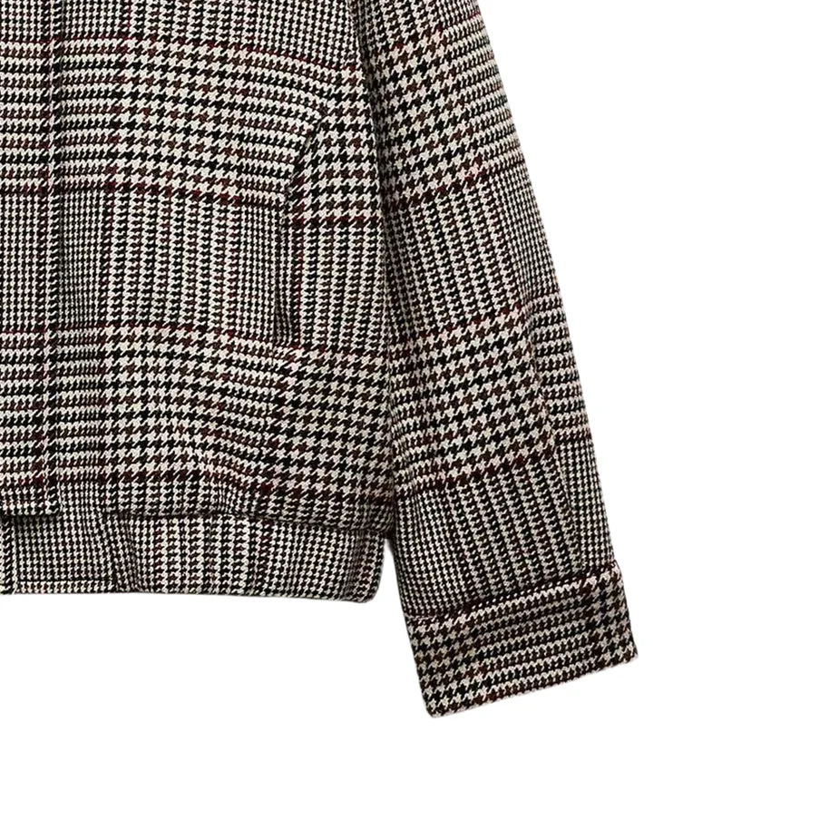 Lattice - Checkered Pilot Coat